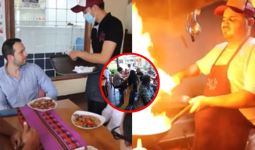 El nombre del restaurante es Come Callao. Foto: composición LR/TikTok/@peru.inti El nombre del restaurante es Come Callao. Foto: composición LR/TikTok/@peru.inti