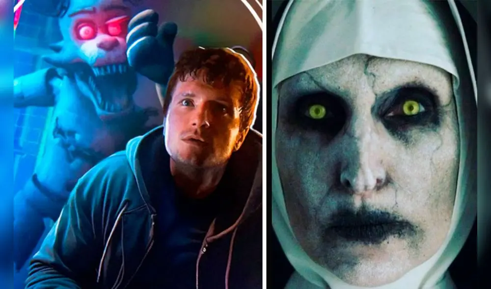 Las películas 'FNAF' y 'La monja' han sido las más taquilleras en Perú: Composición LR/Articles