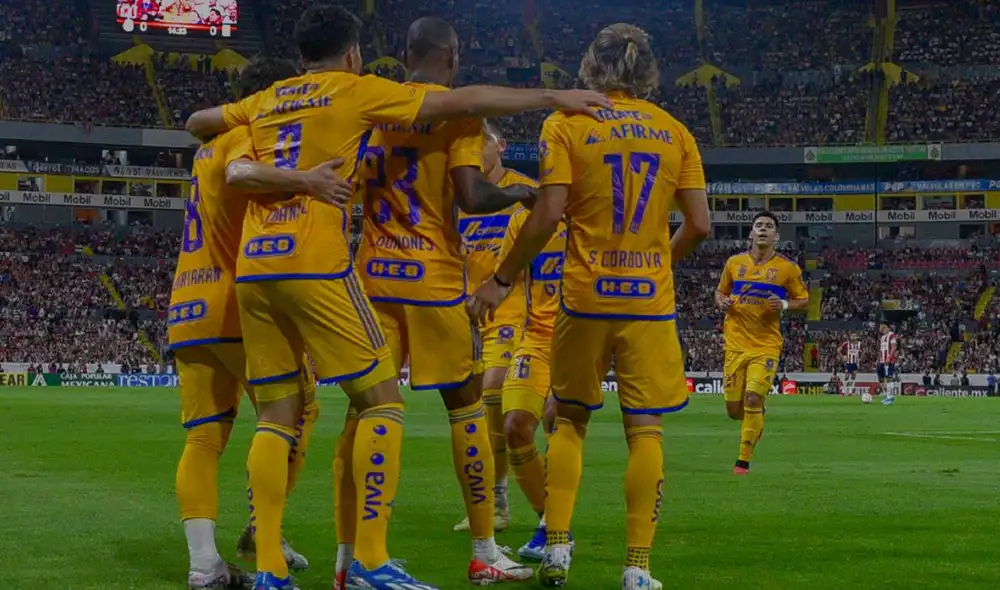 Tigres goleó y se consolido como escolta del Torneo Apertura de la Liga MX 2023. Foto: X/Liga BBVA MX
