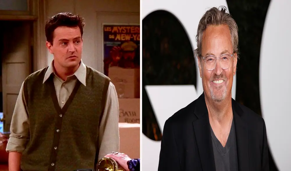 Matthew Perry alcanzó la fama con 'Friends' a sus cortos 24 años. Foto: Composición LR/ Los Ángeles Time/Daily Mail