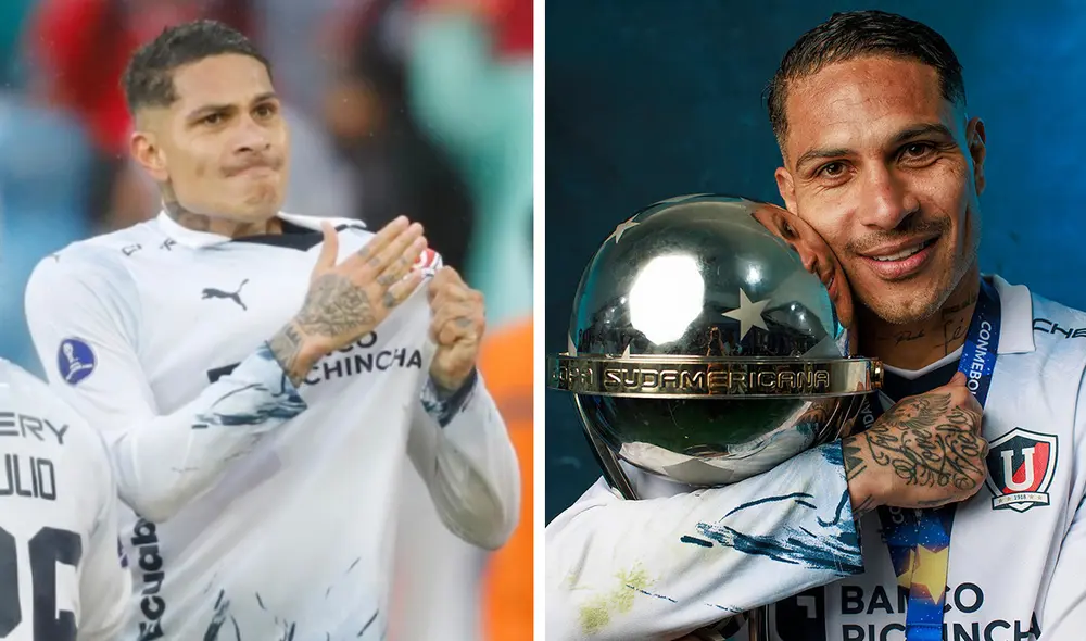 Paolo Guerrero ganó el torneo en su tercera participación. Foto: composición de LR/EFE/Conmebol Sudamericana