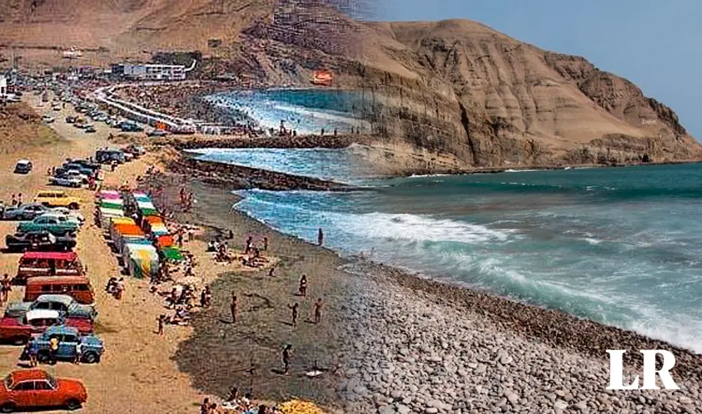 Esta playa era el destino preferido de los limeños. Foto: composición Fabrizio Oviedo/LR/Difusión