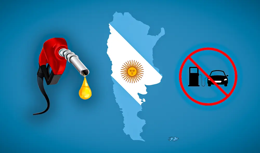 Hay escasez de nafta en todo el territorio de Argentina. Foto: composición LR/Pixabay