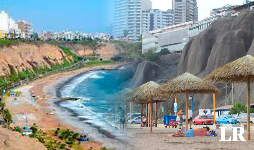 La playa es famosa por sus olas consistentes. Foto: composición Fabrizio Oviedo/LR/Difusión