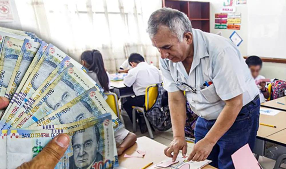 Los docentes que tengan una jornada de 30 horas, la remuneración será de 3.100 soles. Foto: Composición LR Los docentes que tengan una jornada de 30 horas, la remuneración será de 3.100 soles. Foto: Composición LR