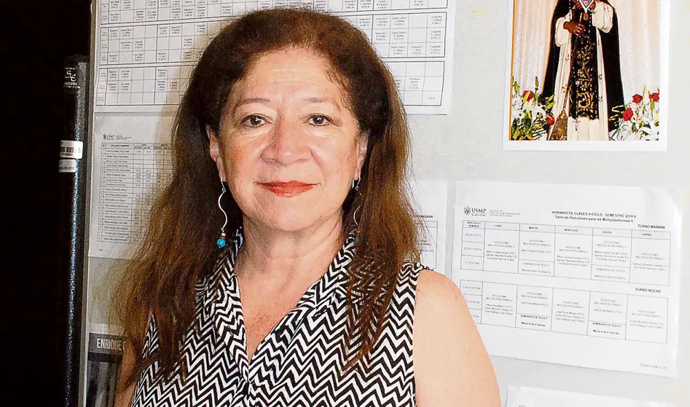 Periodista. Parte importante de la estructura de La República. Inés Flores dejó valiosa huella. Foto: difusión Periodista. Parte importante de la estructura de La República. Inés Flores dejó valiosa huella. Foto: difusión