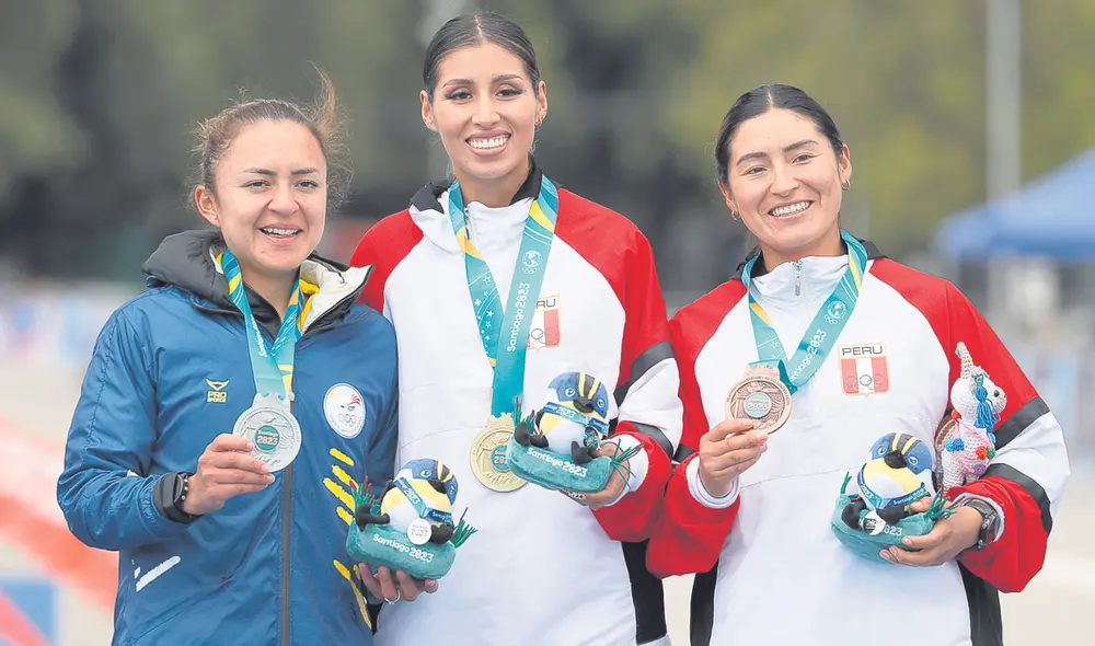 Grandes. García e Inga obtuvieron dos medallas más para nuestro país en los Panamericanos. Foto: EFE Grandes. García e Inga obtuvieron dos medallas más para nuestro país en los Panamericanos. Foto: EFE