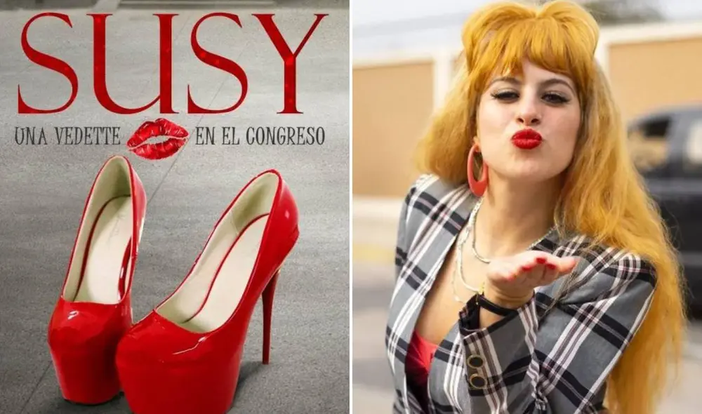 'Susy, una vedette en el Congreso' fue la segunda película más vista durante su semana de estreno. Foto: composición LR/Star Films/Instagram Alicia Mercado