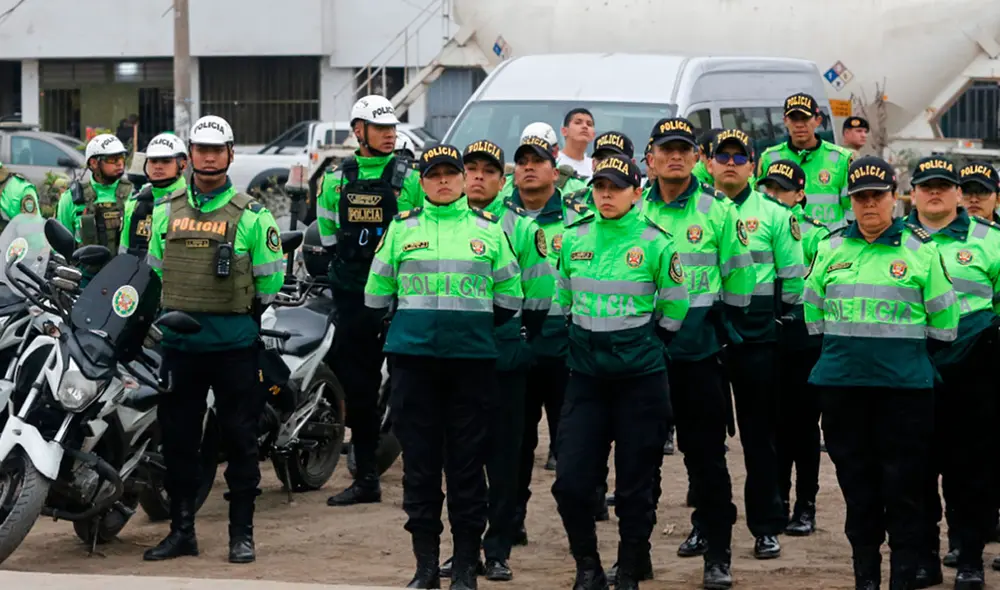 Hasta julio del 2023, Perú contaría con 432 policías por cada 100.000 personas. Foto: La República.