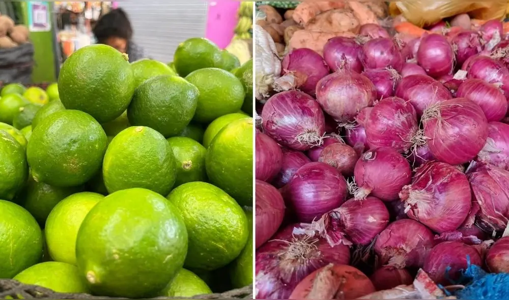 El limón se vendió a menos de S/2 el kilogramo en mercados mayoristas. Foto: composición LR