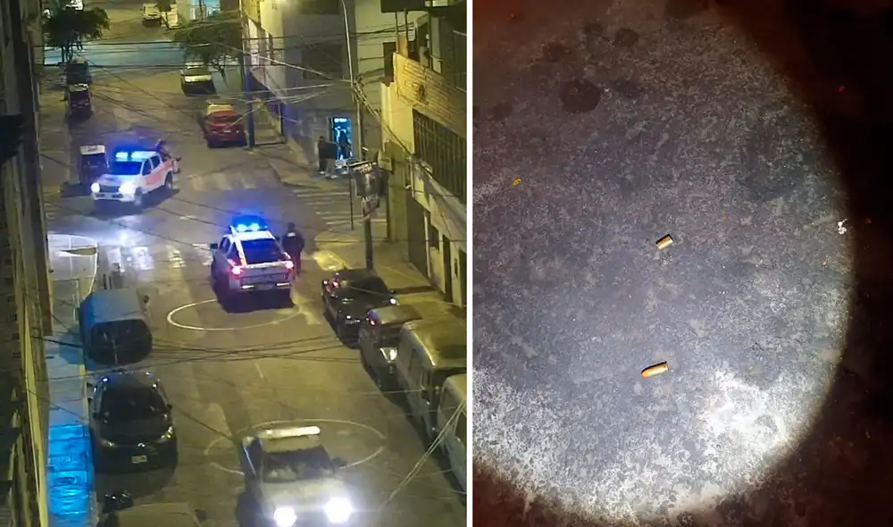 Casquillos de bala encontrados en la escena delictiva serán fundamentales para la investigación. Foto: composición La República