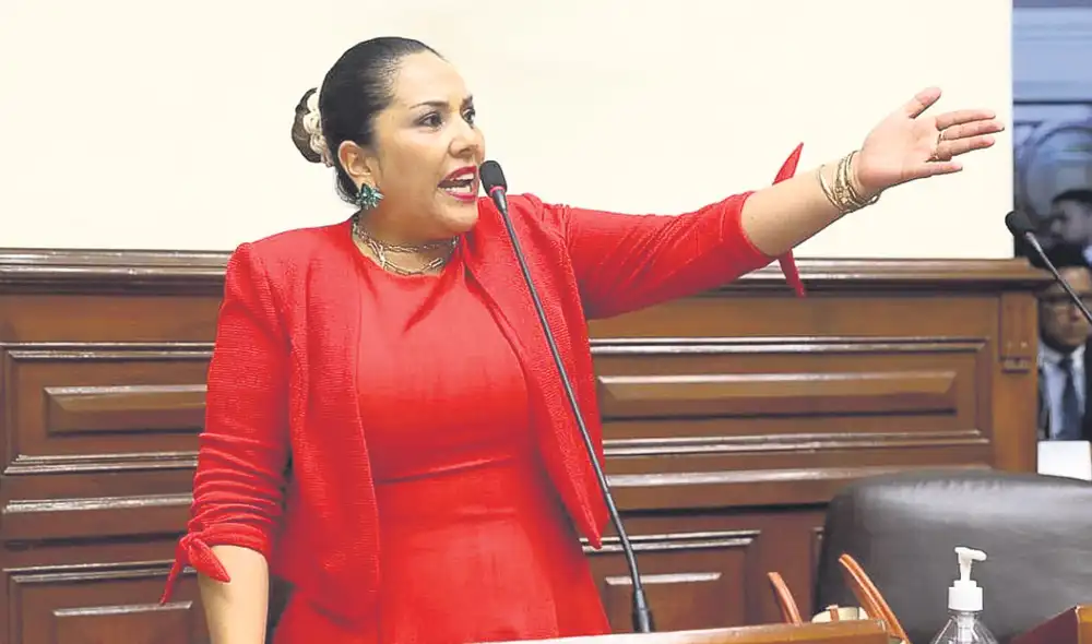 Pleno. Caso de Digna Calle tendrá que ser resuelto por el Legislativo, si es que prosigue investigación acusatoria en su contra en la Comisión de Ética. Foto: difusión