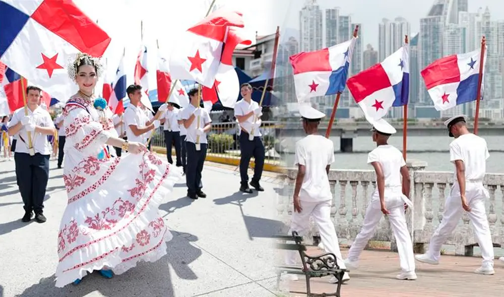 Meduca suspende el desfile patrio en Panamá tras las protestas que invaden al país centroamericano. Composición LR/Prensa Latina/CorPrensa/Mi Diario