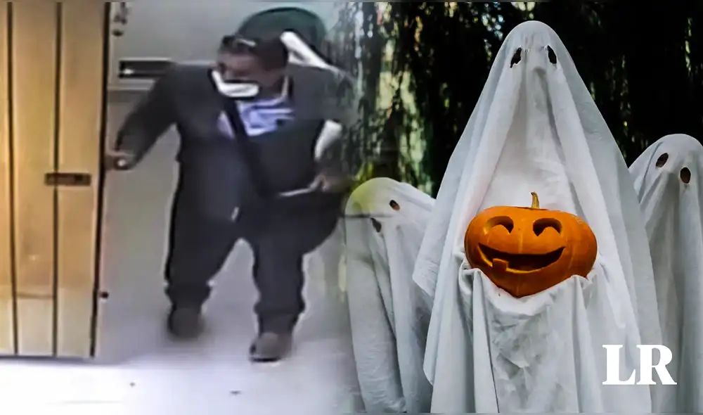 Delincuentes realizan sus fechorías en Halloween. Foto: composición LR/Fabrizio Oviedo