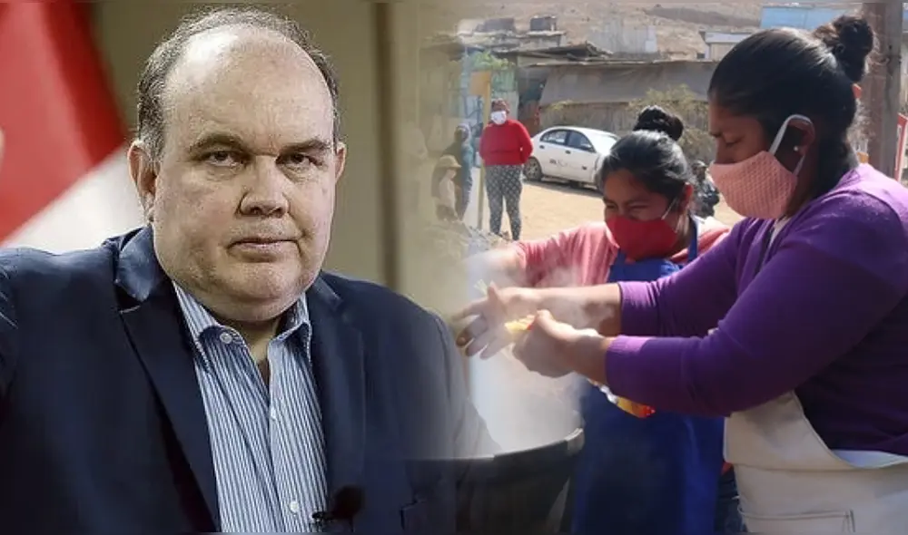 Rafael López Aliga prometió que en su gestión priorizaría las ollas comunes.Foto: composición LR