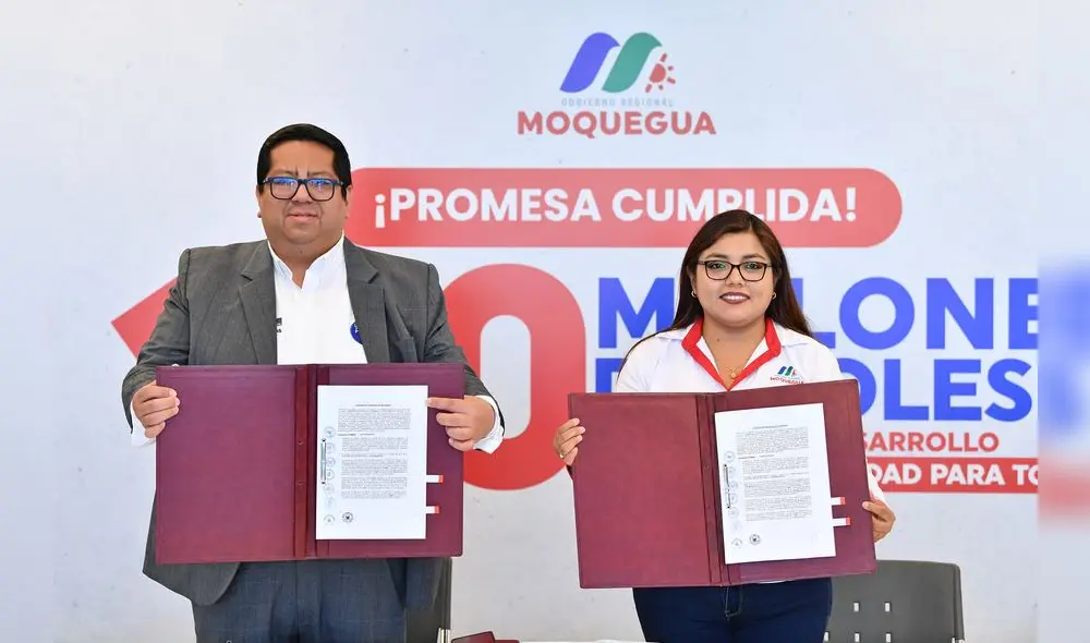 El reembolso que hará el Gobierno Regional de Moquegua iniciará en enero de 2025 y se dará hasta julio de 2033. Foto: MEF El reembolso que hará el Gobierno Regional de Moquegua iniciará en enero de 2025 y se dará hasta julio de 2033. Foto: MEF