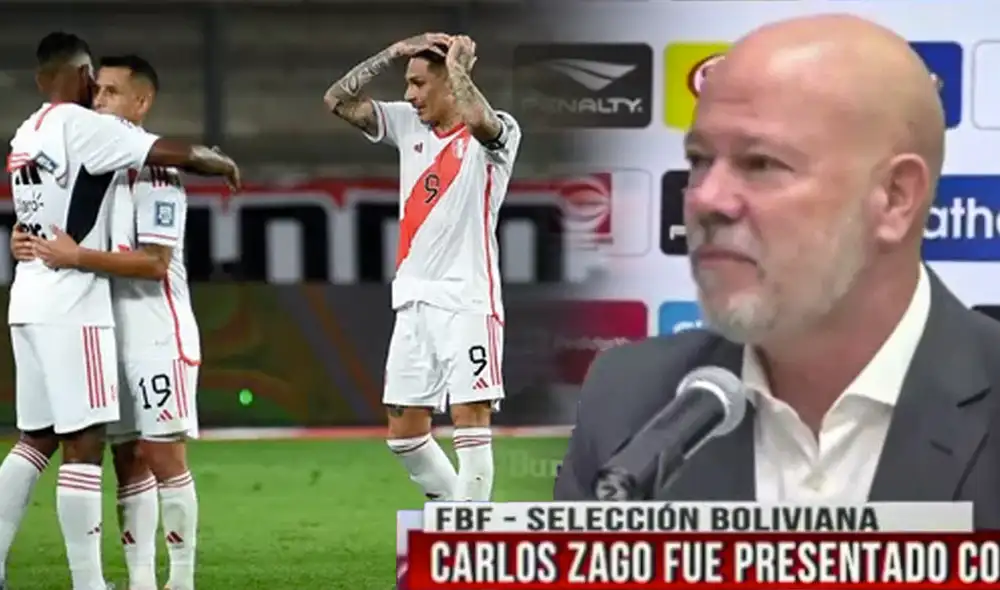 Carlos Zago debutará en las Eliminatorias 2026 ante Perú. Foto: composición GLR/Twitter de Juan Pasten