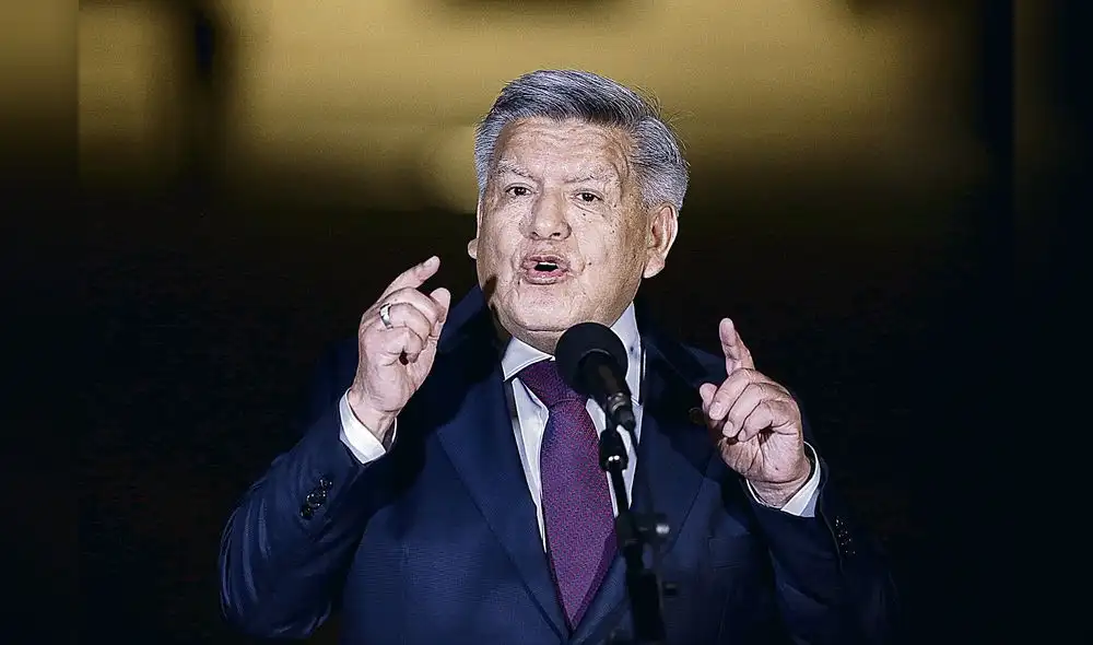 Respaldo. Acuña se mostró en contra de destitución de JNJ.