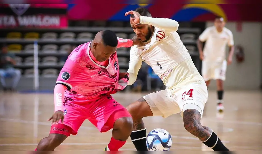 Universitario perdió el primer partido de ida de la final Futsal Ppro 2023. Foto: Universitario Universitario perdió el primer partido de ida de la final Futsal Ppro 2023. Foto: Universitario