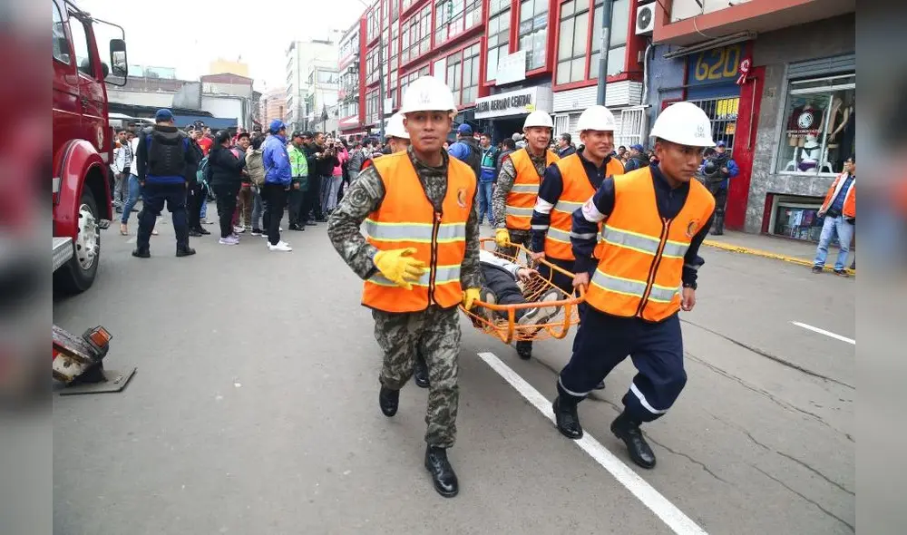Simulacro Multipeligro se realizará el próximo lunes 6. Foto: Andina