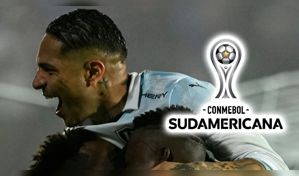 Paolo Guerrero ganó su primera Copa Sudamericana en su carrera profesional. Foto: composición GLR