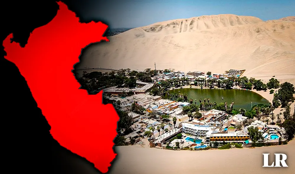 Conocido como el 'Oasis de las Américas', está ubicado en uno de los departamentos de la costa del Perú. Foto: composición/ Difusión/iAgua