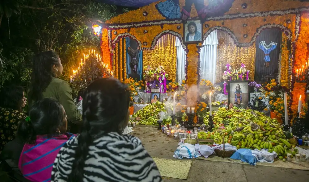 En el 2003, la celebración del Día de los Muertos en México fue declarada como Patrimonio Cultural Inmaterial de la Humanidad por la Unesco. Foto: Andina En el 2003, la celebración del Día de los Muertos en México fue declarada como Patrimonio Cultural Inmaterial de la Humanidad por la Unesco. Foto: Andina