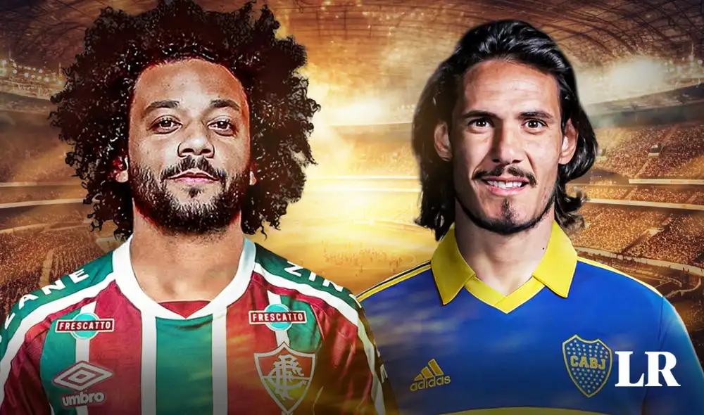 Marcelo y Edinson Cavani son las grandes figuras del Fluminense y Boca Juniors. Foto: composición GLR/EFE Marcelo y Edinson Cavani son las grandes figuras del Fluminense y Boca Juniors. Foto: composición GLR/EFE