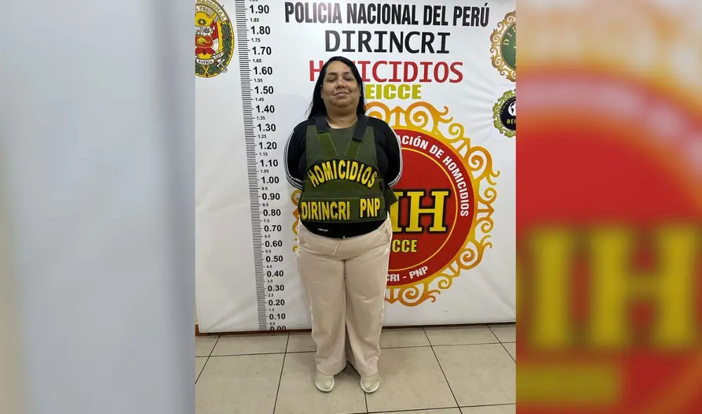 Keyes Belén González Astudillo de 41 años. Foto: PNP