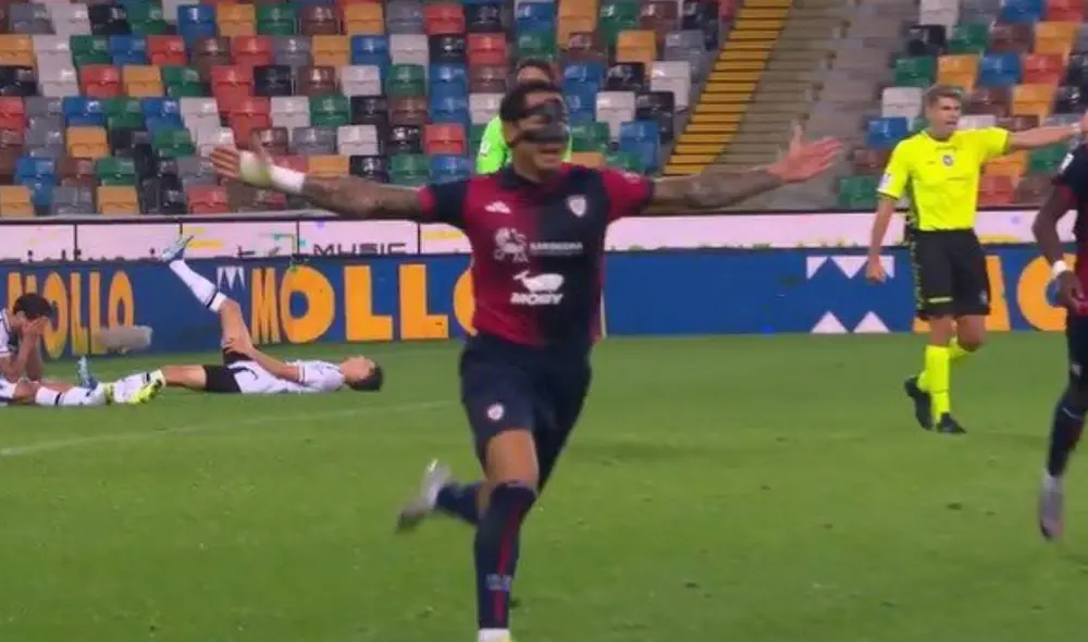 Gianluca Lapadula se reencontró con el gol luego de varios meses. Foto: captura/STAR Plus Gianluca Lapadula se reencontró con el gol luego de varios meses. Foto: captura/STAR Plus