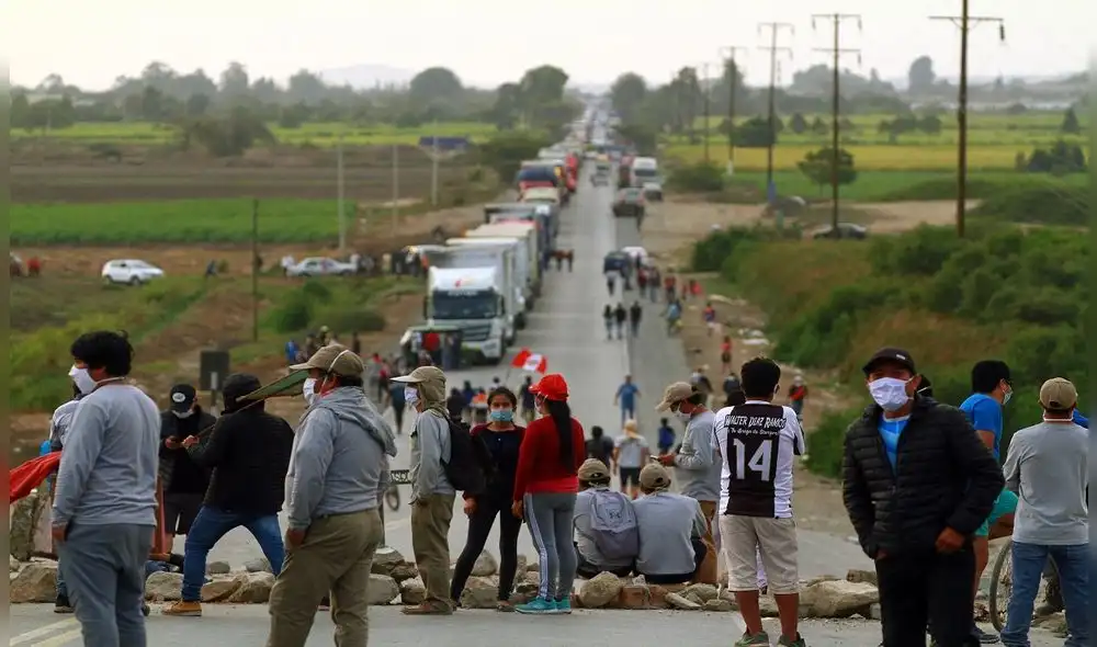 Las paralizaciones generaron pérdidas millonarias para sectores económicos. Foto: La República