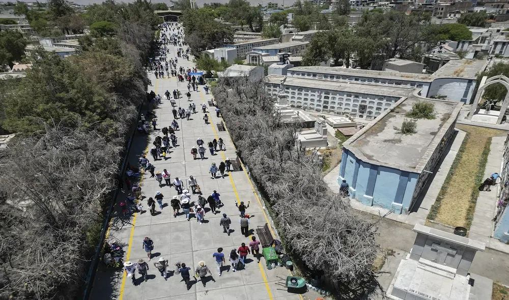 Cementerio La Apacheta es siempre uno de los más concurridos. Foto: Rodrigo Talavera LR