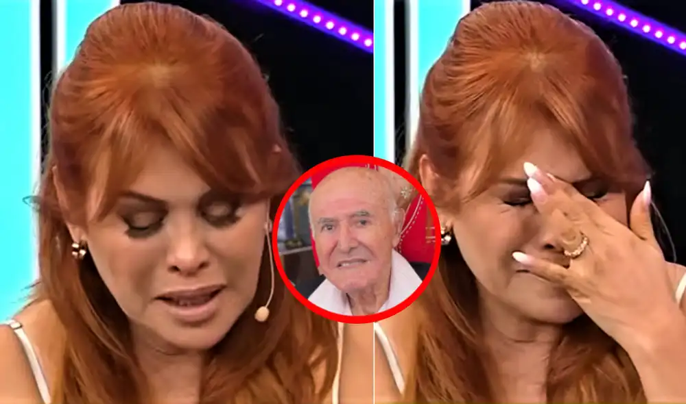 Magaly Medina contó que su padre pasó momentos complicados en su salud antes de fallecer. Foto: composición LR/ATV