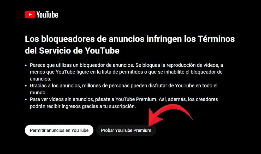 Si no quieres pagar YouTube Premium, una buena alternativa es usar Brave. Foto: captura de YouTube