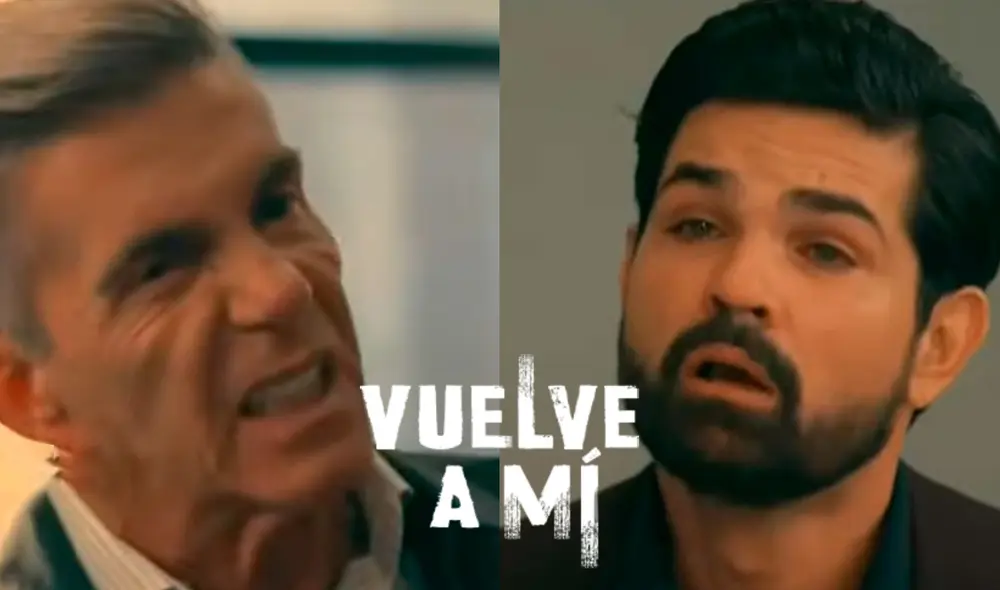 Braulio confesó ante Roberto que fue él quien inculpó a su propio hermano de homicidio. Foto: composición LR/Telemundo