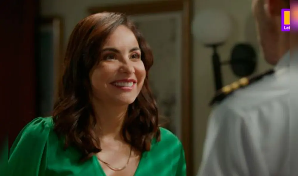 Ximena Díaz debutó con 'Papá en apuros' el 26 de octubre por Latina. Foto: Latina