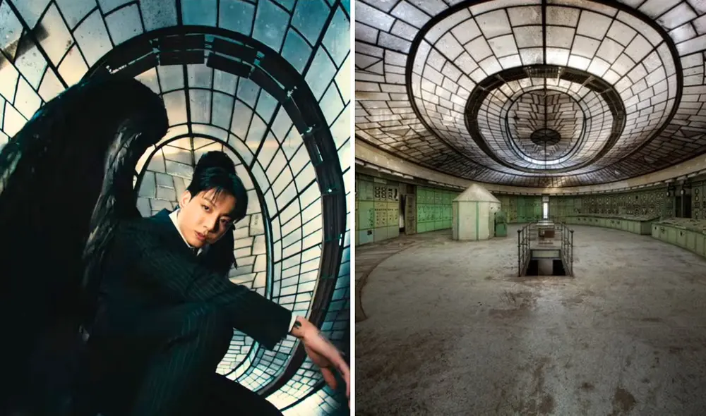 El video de la canción de Jungkook, de BTS, se grabó en una central eléctrica de Hungría. Foto: Composición LR/ HYBE LABELS /Andrey Pshenichny El video de la canción de Jungkook, de BTS, se grabó en una central eléctrica de Hungría. Foto: Composición LR/ HYBE LABELS /Andrey Pshenichny