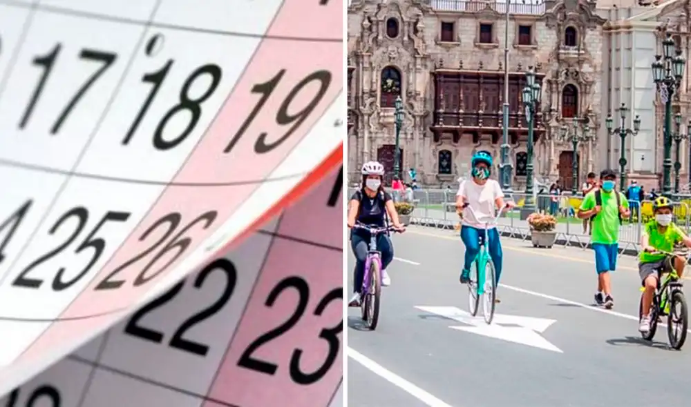 En lo que resta del año quedan 3 feriados y 2 días no laborables. Foto: ComposiciónLR/Difusión/Andina En lo que resta del año quedan 3 feriados y 2 días no laborables. Foto: ComposiciónLR/Difusión/Andina