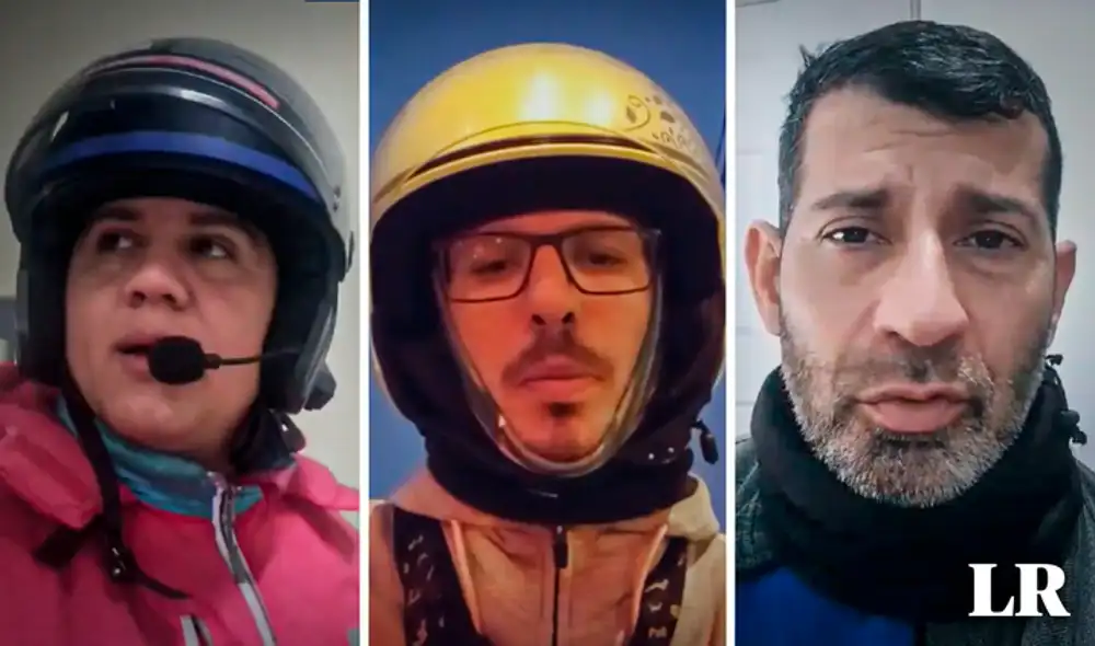 Trabajadores de aplicativos de diferentes plataformas en Perú hacen un llamado a la calma y rechazan todo acto de violencia. Foto: composición LR/TikTok