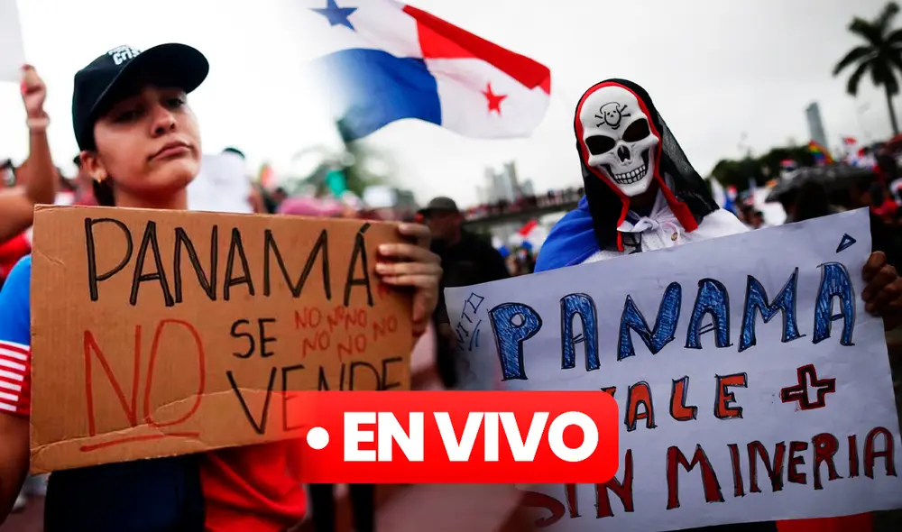 Los ciudadanos se han levantado en contra de la Minera Panamá, pues esta buscaría explotar la mina de cobre más grande de Centroamérica. Foto: composición LR / EFE