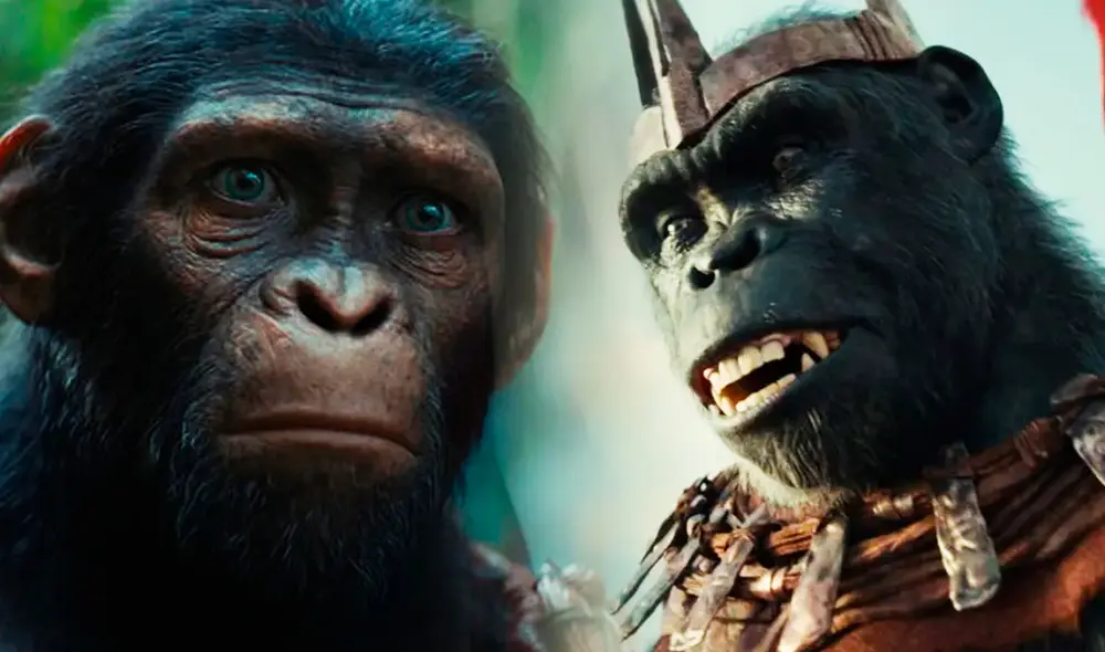 'Kingdom of the Planet of the Apes', o 'El planeta de los simios: nuevo reino', retomará la historia de la saga tras la muerte de César. Foto: composición LR / 20th Century Studios