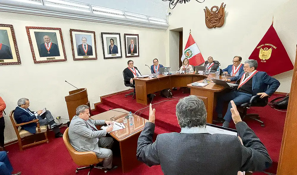 Arequipa. El TC realizó ayer la audiencia sobre la demanda competencial contra la JNJ. Foto: Rodrigo Talavera/La República Arequipa. El TC realizó ayer la audiencia sobre la demanda competencial contra la JNJ. Foto: Rodrigo Talavera/La República