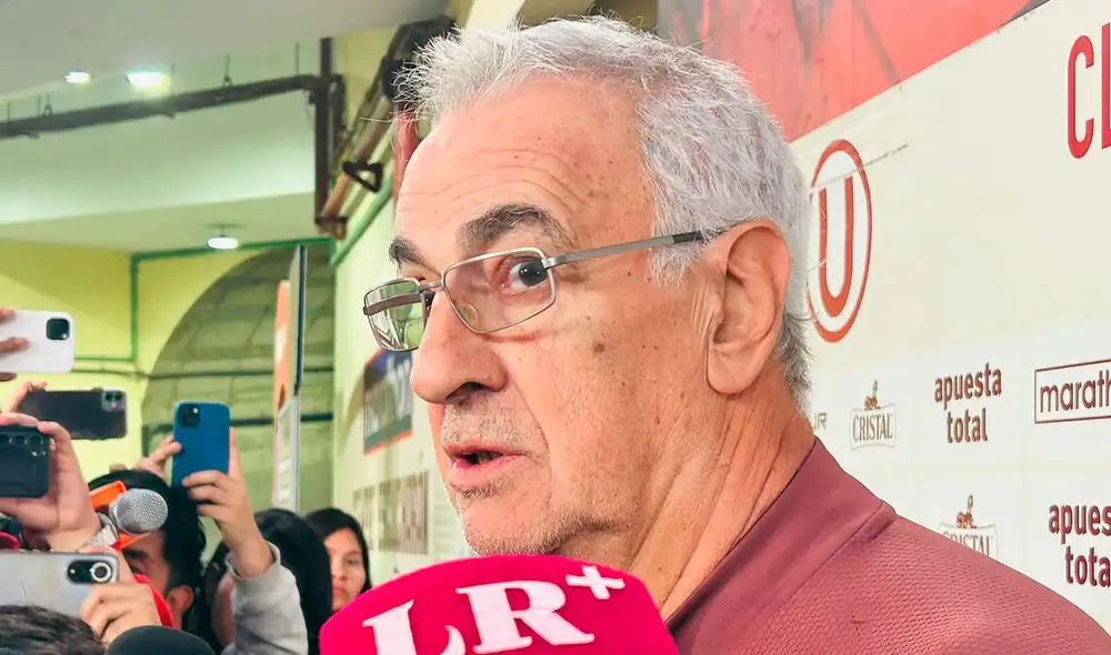 El entrenador de Universitario declaró en la previa de la final de ida en el Monumental. Foto: La República/Bárbara Mamani El entrenador de Universitario declaró en la previa de la final de ida en el Monumental. Foto: La República/Bárbara Mamani