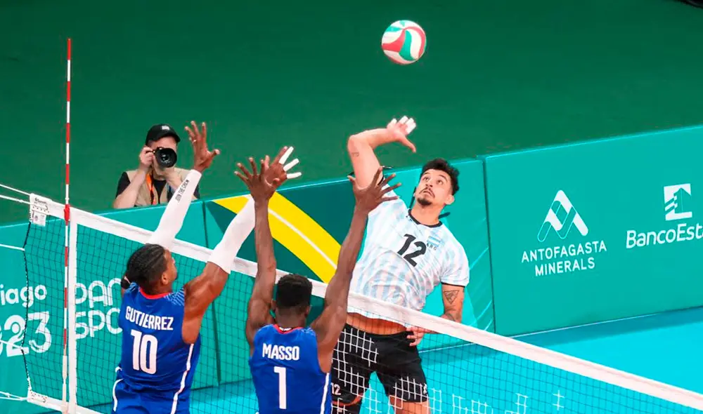 Argentina pasará a disputar la final con el objetivo de obtener el cuarto oro de su historia en el vóley masculino de los Panamericanos. Foto: FeVA Argentina pasará a disputar la final con el objetivo de obtener el cuarto oro de su historia en el vóley masculino de los Panamericanos. Foto: FeVA