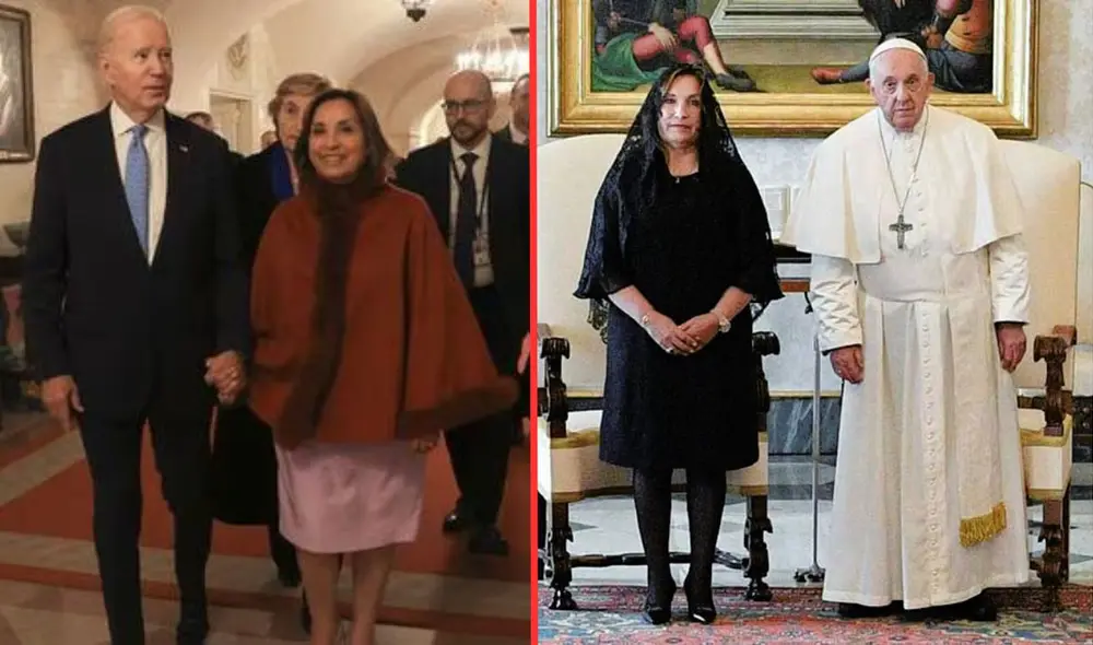 En menos de 2 meses la mandataria ha mentido acerca de 3 reuniones. Foto: composición LR/Cancillería del Perú