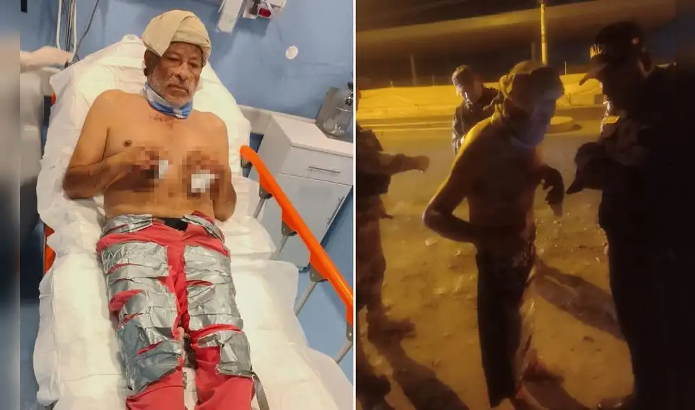 Prestamista Díaz Garrido fue liberado y presentaba heridas en manos y rostro. Foto: cortesía Prestamista Díaz Garrido fue liberado y presentaba heridas en manos y rostro. Foto: cortesía