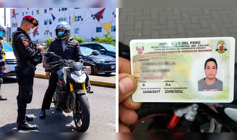 La licencia de moto pertenece a la clase B y puede ser B-I, B-IIa, B-IIb y B-IIc. Foto: composición LR/ Andina