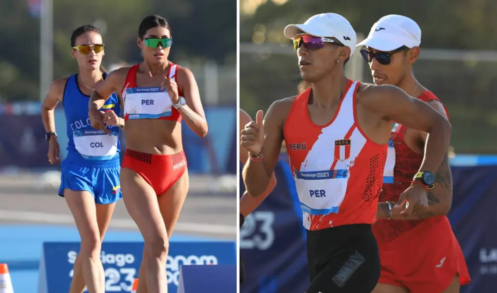 Los maratonistas peruanos quedaron en el segundo lugar por detrás de Ecuador. Foto: IPD Los maratonistas peruanos quedaron en el segundo lugar por detrás de Ecuador. Foto: IPD