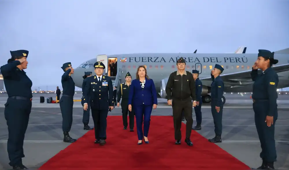 Dina Boluarte. Congresistas piden renuncia de canciller. Foto: Presidencia