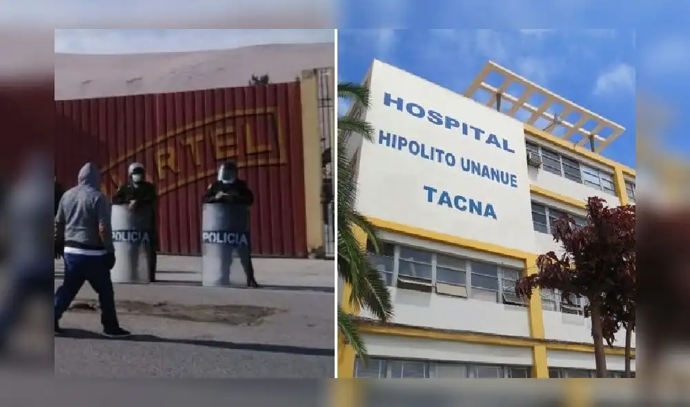 Soldado murió en Hospital Hipólito Unanue de Tacna. Foto: composición LR/RPP